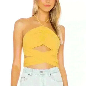 Super down  wrap tank top , sz small